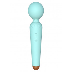 BOSS SERIES | Вибро-Микрофон голубой Rechargeable Power Wand USB 10 Functions. Цена: 1 890 грн