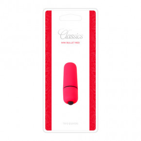 BOSS SERIES | Вібратор - MINI VIBRATORE BULLET CLASSICS RED. Ціна: 304 грн