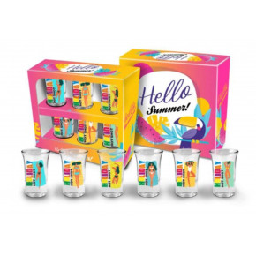 BOSS SERIES | Набір рюмок - Hello Summer Women, 6 шт. по 35 мл. Цена: 268 грн