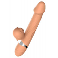BOSS SERIES | Вібратор - Basia Thtusting Vibrator 2in1. Цена 2 114 грн