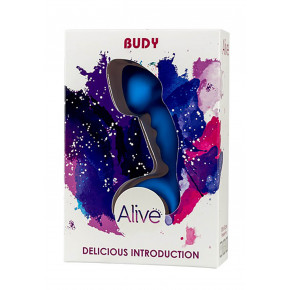 BOSS SERIES | Анальна пробка - Buddy Delicious Introduction Alive Blue. Ціна: 485 грн