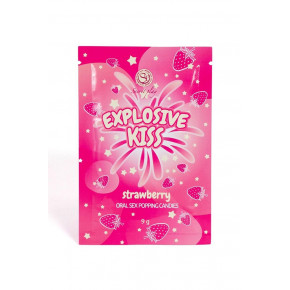 BOSS SERIES | Стріляючі цукерки для орального сексу - Secret Play Explosive Kiss Strawberry, 9 г. Цена: 135 грн