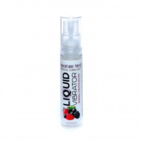 BOSS SERIES | Рідкий вібратор - Amoreane Med Liquid Vibrator Berries, 10 мл. Цена: 369 грн