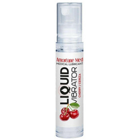 BOSS SERIES | Рідкий вібратор - Amoreane Med Liquid Vibrator Cherry, 10 мл. Цена: 369 грн