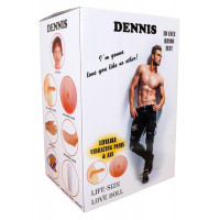 BOSS SERIES | Надувна секс лялька з вібрацією - Dennis 3D. Цена 2 220 грн