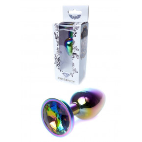 BOSS SERIES | Анальна пробка - Jewellery Multicolour Plug Clear. Ціна: 519 грн