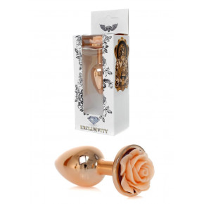 BOSS SERIES | Анальна пробка - Jewellery Red Gold Plug Rose Peach. Цена: 537 грн
