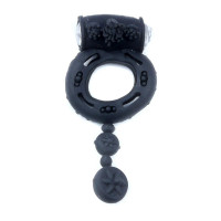 BOSS SERIES | Ерекційне кільце - Vibrating Cockring Black. Ціна 153 грн