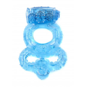 BOSS SERIES | Ерекційне кільце - Vibrating Cockring Blue. Цена: 137 грн