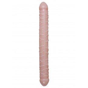 BOSS SERIES | Двосторонній фалоімітатор - Flexible Double Dong Flesh. Цена: 594 грн