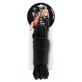 BOSS SERIES | Веревка - Hidden Desire Bondage Rope Black, 10 г. Цена: 799 грн