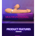 BOSS SERIES | Вібратор - Basia Thtusting Vibrator 2in1. Цена 2 114 грн. Фото: 2