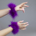 BOSS SERIES | Наручники - Secret Play Handcuffs Marabou Purple. Ціна 491 грн. Фото: 1