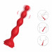 BOSS SERIES | Анальний стимулятор - Rosestick Red, 9 Vibration Functions. Цена 1 413 грн. Фото: 1
