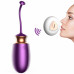 BOSS SERIES | Віброяйце - Vibrating Silicone Love Egg Purple, USB, 10 Function, Heating, Voice Control. Цена 1 768 грн. Фото: 1