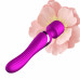BOSS SERIES | Вібромасажер - Silicone Dual Massager, USB, 7+7 Function, Purple. Цена 2 240 грн. Фото: 5
