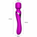 BOSS SERIES | Вібромасажер - Silicone Dual Massager, USB, 7+7 Function, Purple. Цена 2 240 грн. Фото: 8