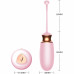 BOSS SERIES | Віброяйце - Vibrating Silicone Love Egg Pink, USB, 10 Function, Heating, Voice Control. Ціна 1360 грн. Фото: 6