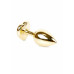 BOSS SERIES | Анальна пробка - Jewellery Gold Heart Plug Rose. Ціна 510 грн. Фото: 2