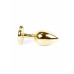 BOSS SERIES | Анальна пробка - Jewellery Gold Heart Plug Clear. Цена 495 грн. Фото: 3