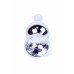 BOSS SERIES | Анальна пробка - Jewellery Silver Butt Plug Clear. Цена 471 грн. Фото: 1