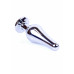 BOSS SERIES | Анальна пробка - Jewellery Silver Butt Plug Clear. Цена 471 грн. Фото: 2