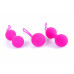 BOSS SERIES | Набір вагінальних кульок - Silicone Kegal Balls Set Pink. Цена 1 199 грн. Фото: 2