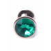 BOSS SERIES | Анальна пробка - Jewellery Red Gold Plug Green. Цена 510 грн. Фото: 1