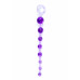 BOSS SERIES | Анальний ланцюжок - Boss Jelly Anal Beads Purple. Ціна 145 грн. Фото: 1