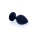 BOSS SERIES | Анальная пробка-Silikon Plug Jewellery Black Medium. Цена 459 грн. Фото: 1