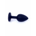 BOSS SERIES | Анальная пробка-Silikon Plug Jewellery Black Small. Цена 329 грн. Фото: 3