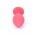 BOSS SERIES | Анальная пробка-Silikon Plug Jewellery Red Medium. Цена 455 грн. Фото: 2