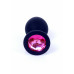 BOSS SERIES | Анальная пробка-Silikon Plug Jewellery Black Medium. Цена 459 грн. Фото: 5
