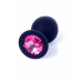 BOSS SERIES | Анальная пробка-Silikon Plug Jewellery Black Medium. Цена 459 грн. Фото: 9