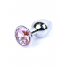 BOSS SERIES | Анальна пробка - Jewellery Silver Plug Rose. Ціна 369 грн. Фото: 3