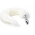 BOSS SERIES | Анальная пробка - Fox Tail White XL. Цена 499 грн. Фото: 3
