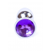 BOSS SERIES | Анальна пробка - Jewellery Silver Plug Purple. Ціна 365 грн. Фото: 3