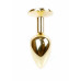 BOSS SERIES | Анальна пробка - Jewellery Gold PLUG Black. Ціна 445 грн. Фото: 1