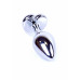 BOSS SERIES | Анальная пробка-Jewellery Silver Heart PLUG Red. Цена 405 грн. Фото: 5