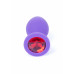 BOSS SERIES | Анальна пробка - Jewellery Purple Silicon PLUG Medium Red Diamond. Ціна 459 грн. Фото: 9