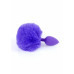 BOSS SERIES | Анальна пробка - Jewellery Silicon PLUG Bunny Tail Purple. Ціна 459 грн. Фото: 5