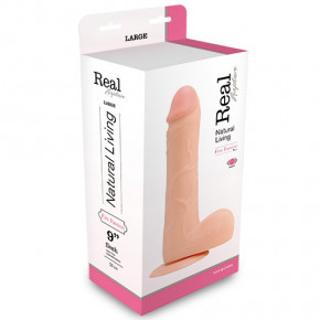 BOSS SERIES | Вібратор - Real Rapture Natural Living Flesh 9 . Ціна: 1445 грн