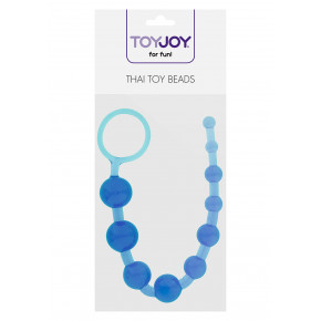 BOSS SERIES | Анальная цепочка - ToyJoy Thai Toy Beads Blue. Цена: 140 грн