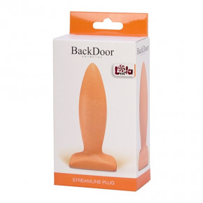 BOSS SERIES | Анальна пробка - Anal Plug Streamline Plug Flesh. Ціна: 312 грн