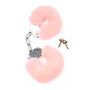 BOSS SERIES | Наручники-Fetish Boss Series Furry Cuffs Light Pink. Цена: 360 грн