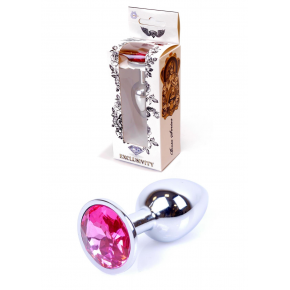 BOSS SERIES | Анальная пробка-Jewellery Silver Plug Pink. Цена: 344 грн