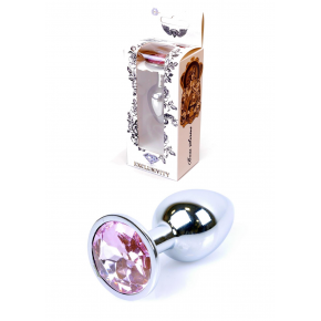 BOSS SERIES | Анальная пробка-Jewellery Silver Plug Rose. Цена: 369 грн