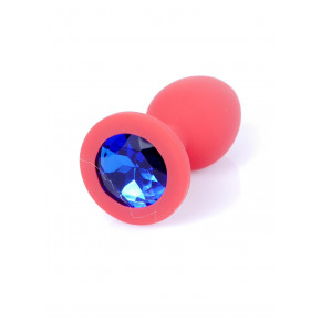BOSS SERIES | Анальная пробка-Silikon Plug Jewellery Red Small. Цена: 342 грн