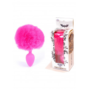 BOSS SERIES | Анальна пробка - Silikon Bunny Tail Pink. Ціна: 453 грн