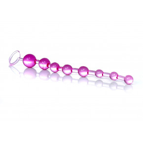 BOSS SERIES | Анальная цепочка-Boss Jelly Anal Beads Pink. Цена: 146 грн